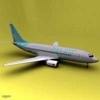 Boeing 737 Norwegian Air Shuttle 13d model