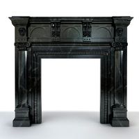 Nice Fireplace 23d model