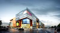 City shopping mall 1013d model