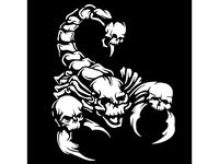Scorpion stencil 10 by Longquang