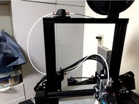 Ender 3 BTT Smart Sensor & Direct Drive Filament path mounts by skrutch
