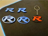 Honda Civic Type R keyring by John660x