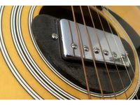 Soundhole Humbucker PAF Holder for Acoustic Guitar by FuturisticGravel
