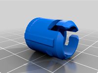 Pen adapter for HP7475a, holds Pilot LG2RF by Dkeatin