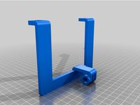 CraftBot double holder for GoPro HERO4 with GoPro mount by yveskreis