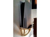 PS5 Wallmount (Frontbracket modification) by Cmd_Zel