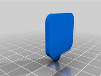 Small adhesive wall hook by jeremylau520