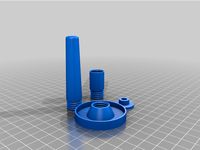 Sewing machine extensible spool holder for JANOME Model 415 by Sigi71