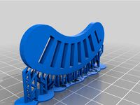 Gamma Wolves 50mm Base Light Frame Tray by RamsHornStudios