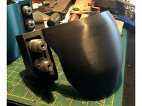 Mandalorian Boba Style Knee armour by neophyl