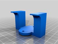 Curling Iron Wall Holder by CreatorCam