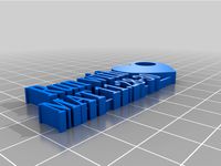 themed keychain XC by tacticalkoala