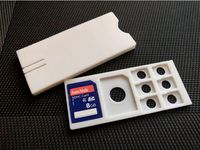 MicroSD & SD Adapter Card Wallet With Clip Lock by xenio2000