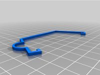 Monoprice Mini Delta Cable Clip by andrew620