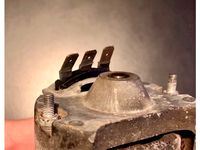 Volvo P1800 heater motor cable separator insert by Photomonkey