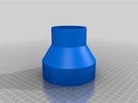 dust extraction adapter 63mm with slots by Jakoboster