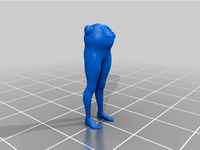 Non Thicc Leg Kirby by MakerBob45