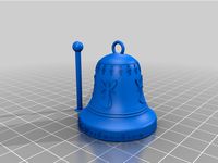 Bell decoration for christmas tree by Knusperhase