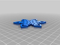 Snowflake decoration by rephrased