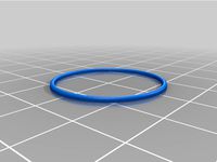 TPU Elastic Band for FLSUN QQ-S/Q5 Arm Stabilizer (vibration damper) by protywu by monsieurglad