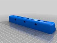 3018 Clamping Fixture - Metric M6 Nuts by thomsenle