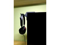 Headset holder for monitors by Reiner_LA