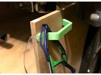 Safety Glasses Hook for Workbench by olgapavlova