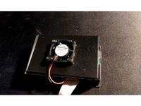 Pi Fan Backplate For Octoprint With Thread by Exibiliar
