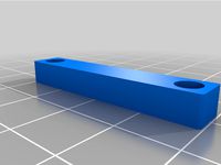 Spacer for Snapmaker 2 A350 X-cable guide by k0riz0n