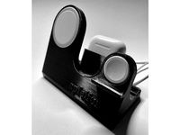 Apfelfunk Central Station, Dock and tripple charger for magsafe, Apple Watch and AirPods Pro by TechTobi83