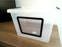 Plastic box insects enclosure by API_Design