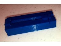 QiDi X-Pro PTFE cutting jig by ImJustAsking