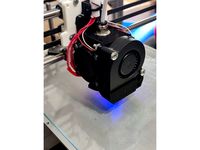 HyperCube Compact Bowden Hotend with BLTouch by Wolfire18
