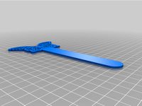 Bookmark Butterfly Segnalibro Farfalla OpenSCAD by ckhmer1