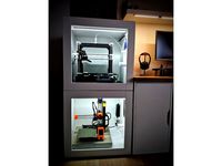 Ikea Platsa Modular Dual Prusa Enclosure (MINI/MK3s/Bear) by padigree
