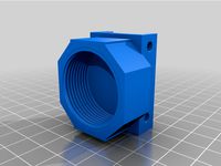 1913 rail picatinny rail to buffer tube adapter by thetexasred