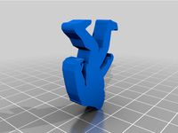 Bigfoot Toothpick Cake Topper (1) by nd_riverprinter