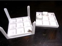 Sorting trays for stacking with holding frame by Zefram_Cochrane