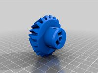 900w gearbox (6x 775dc motors) by LetsPrintYT