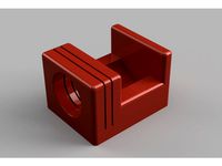 Silicone Bed Leveling Column (Cutting Jig) by humebeam