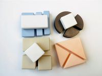 Fractional shapes by 3d-nest