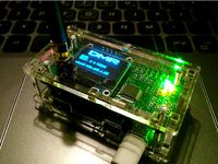 Pi Zero and MMDVM HS Hat Case by alistairuk