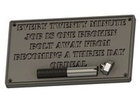 Every Broken Bolt by wordblind