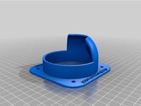 Snapmaker 2 Draught Cowl (60mm Fan) by Coppergrease