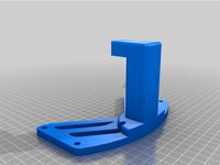 Anet A8 Back Filament Role Holder by bsz27