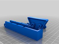 Snapmaker A350 Enclosure Heated Bed Cable Support by YouCanDoIt