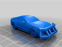 Ford Mustang GT 2018 With Ram Bar by makenshake
