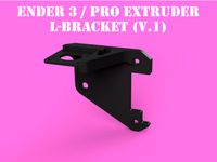 Ender 3/Pro Extruder Bracket by ThronEisvogel1