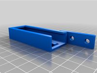 Outdoor HC-05 bluetooth module holder - vertical mount by pjwlk