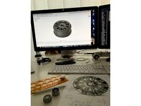 Mercedes Benz W211 sport package rim in 1:18 by inetbeat